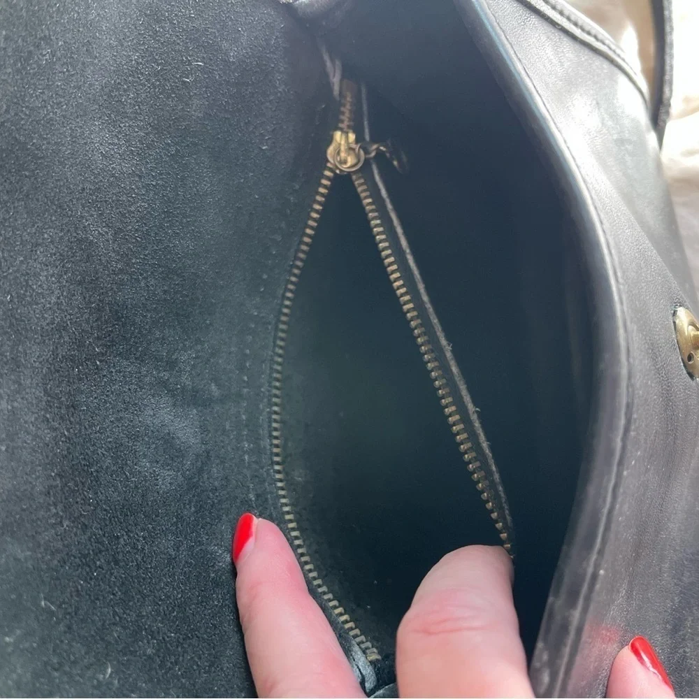 Coach | Black Leather Vintage Chrystie Bag